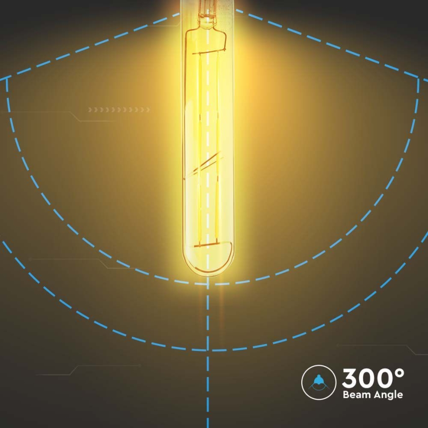 Ampoule LED FILAMENT T30 E27/6W/230V 2200K