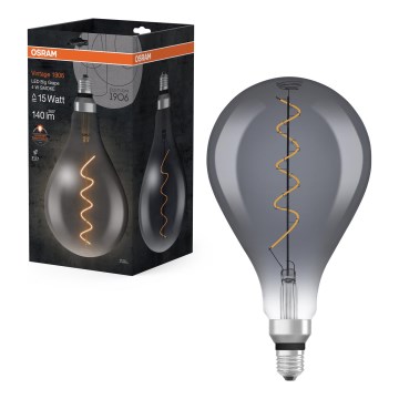 Ampoule LED filament vintage E27/4W/230V 1800K - Osram
