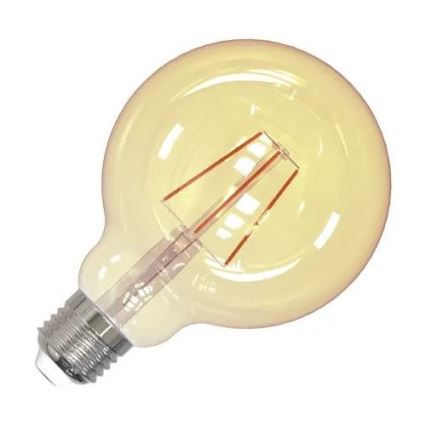 Ampoule LED FILAMENT VINTAGE G95 E27/4W/230V 2000K