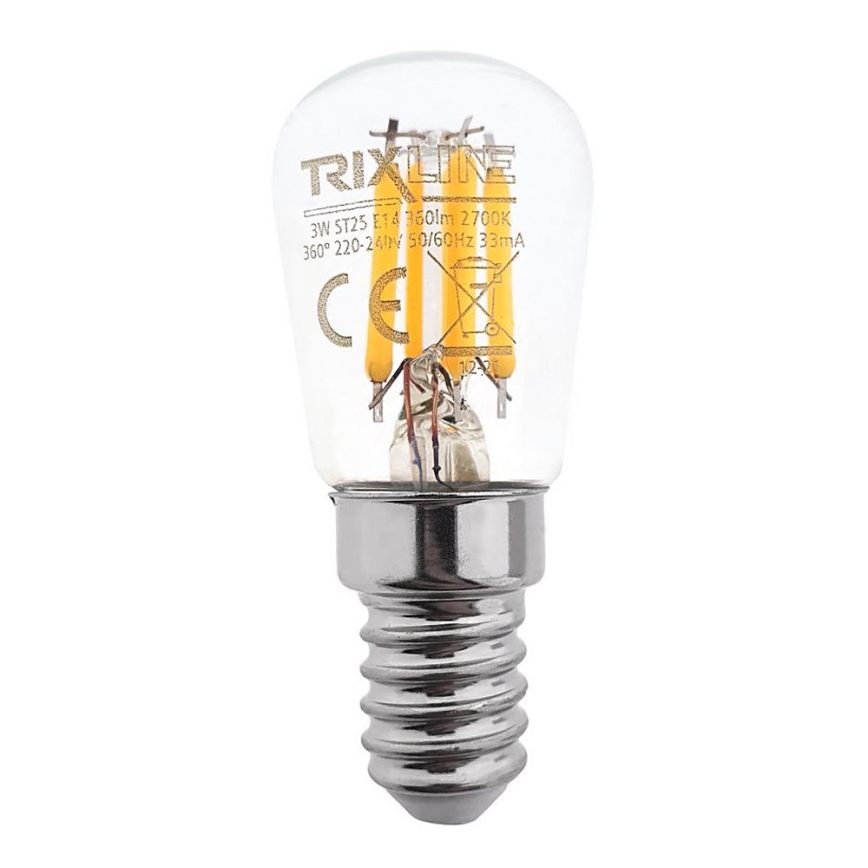 Ampoule LED FILAMENT VINTAGE ST25 E14/3W/230V 2700K