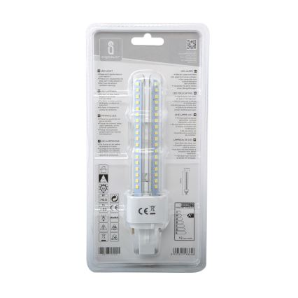 Ampoule LED G24D-3/12W/230V 6500K - Aigostar