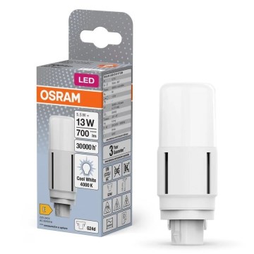 Ampoule LED G24d/5,5W/230V 4000K - Osram