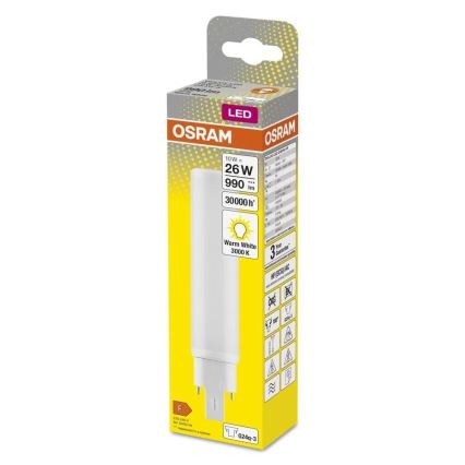 Ampoule LED G24q-3/10W/230V 3000K - Osram
