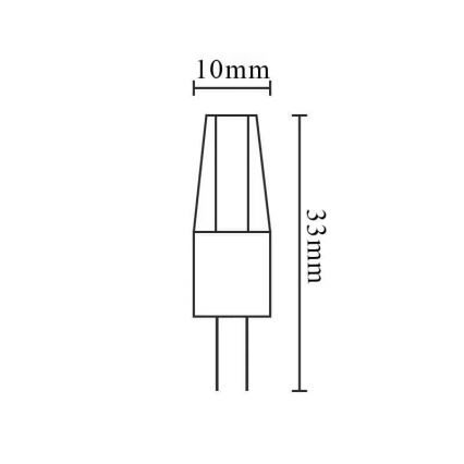 Ampoule LED G4/1,5W/12V 4000K