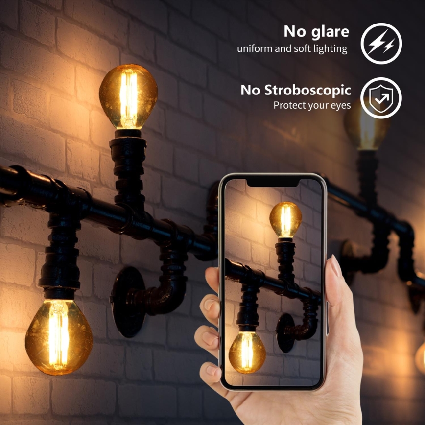 ampoule LED G45 E14/4W/230V 2200K - Aigostar