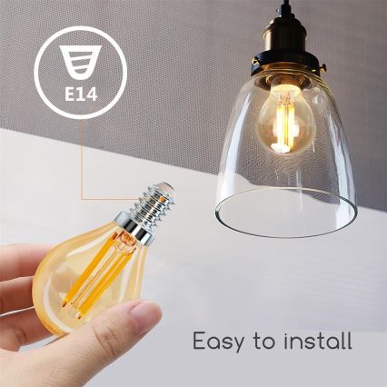 ampoule LED G45 E14/4W/230V 2200K - Aigostar