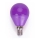 Ampoule LED G45 E14/4W/230V violette - Aigostar