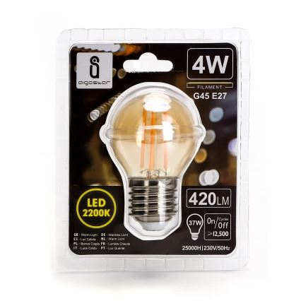 ampoule LED G45 E27/4W/230V 2200K - Aigostar
