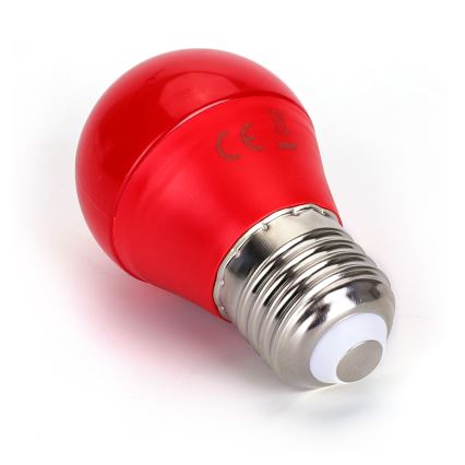 Ampoule LED G45 E27/4W/230V rouge - Aigostar