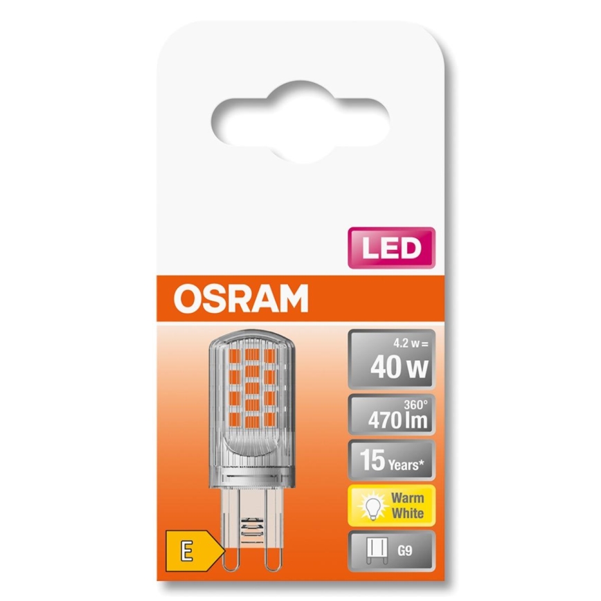 Ampoule LED G9/4,2W/230V 2700K - Osram