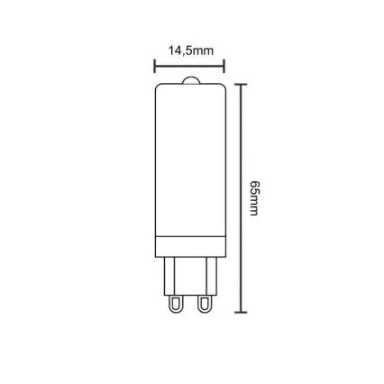 Ampoule LED G9/4W/230V 4000K