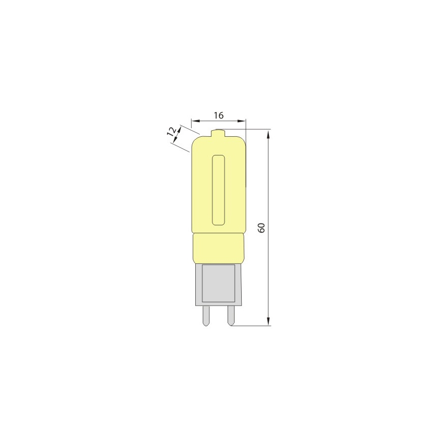 Ampoule LED G9/5W/230V 3000K