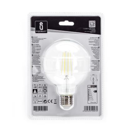 ampoule LED G95 E27/8W/230V 6500K - Aigostar