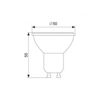 Ampoule LED GU10/1,5W/230V 4000K