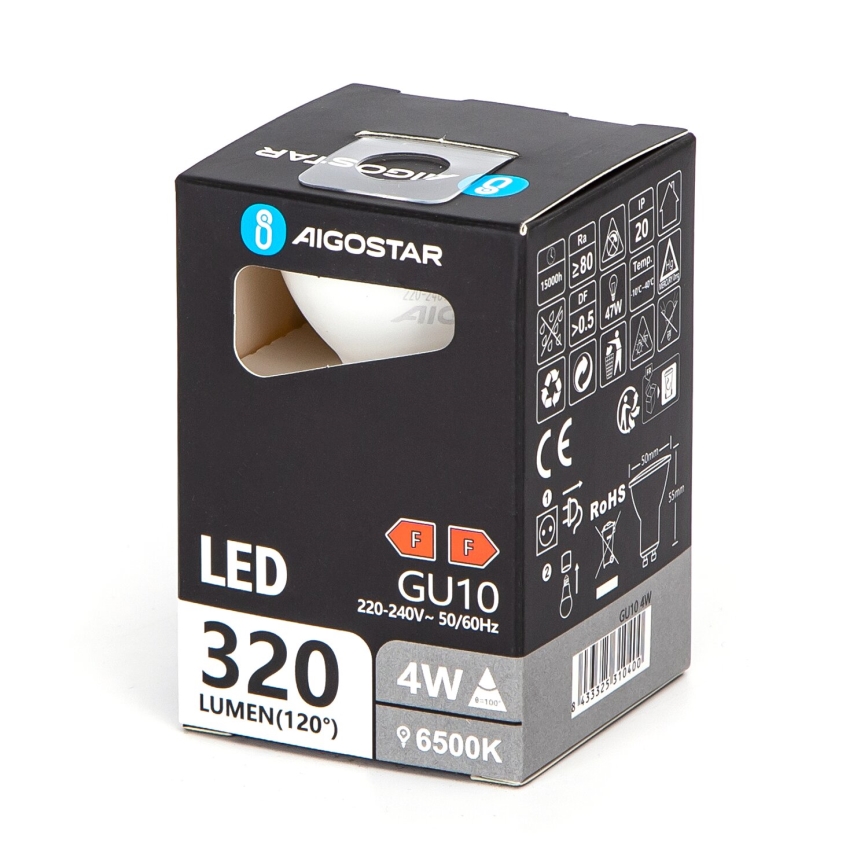 Ampoule LED GU10/4W/230V 6500K - Aigostar