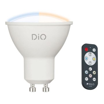 Ampoule LED GU10/5W/230V 2700K-6500K + télécommande - Eglo