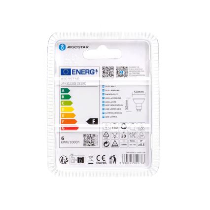 Ampoule LED GU10/6W/230V 3000K - Aigostar