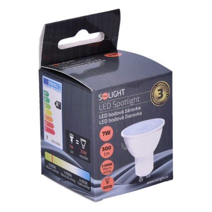 Ampoule LED GU10/7W/230V 3000K