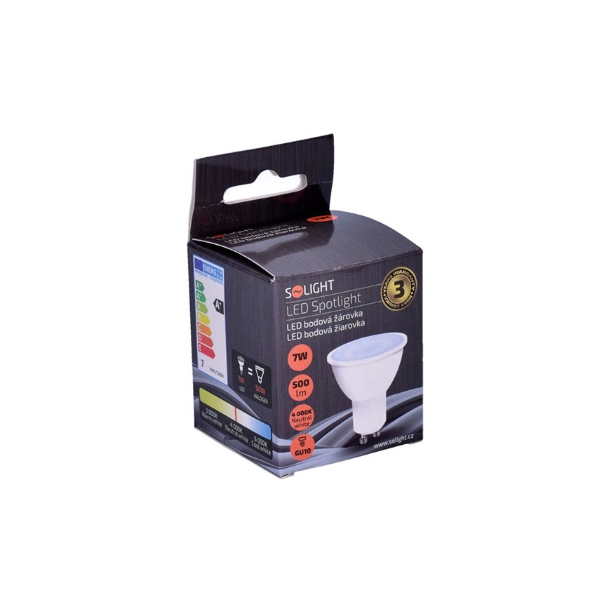 Ampoule LED GU10/7W/230V 4000K