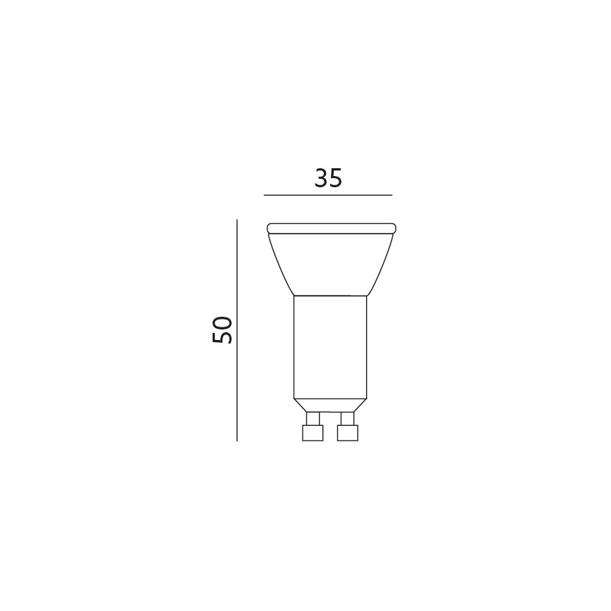 ampoule LED GU10-MR11/4W/230V 3000K