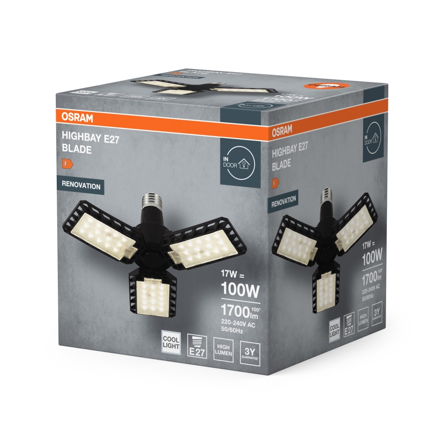 Ampoule LED HIGHBAY E27/17W/230V 4000K - Osram