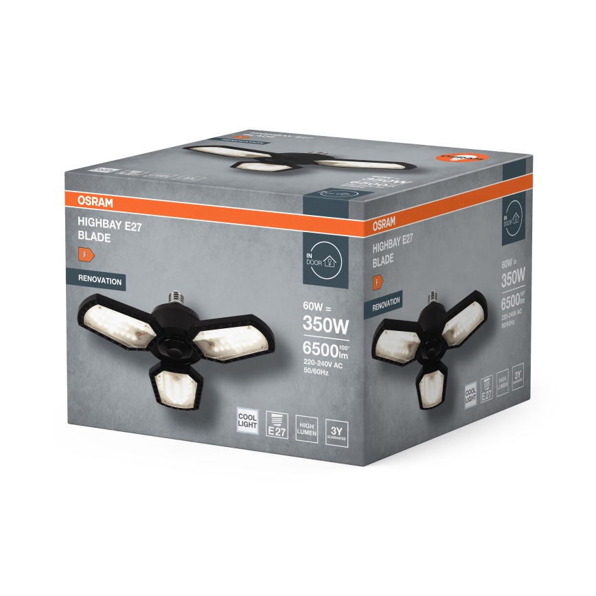 Ampoule LED HIGHBAY E27/60W/230V 4000K - Osram