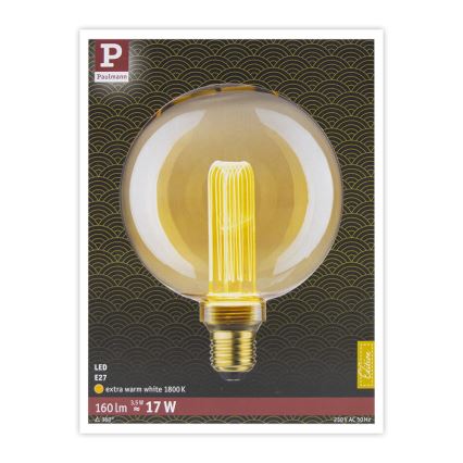 Ampoule LED INNER G125 E27/3,5W/230V 1800K - Paulmann 28875