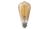 Ampoule LED LEDSTAR AMBER ST64 E27/10W/230V 2200K