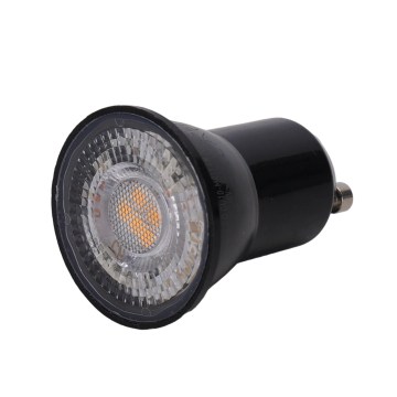 Ampoule LED MR11 GU10/4W/230V 3000K 60° noire - BRILAGI