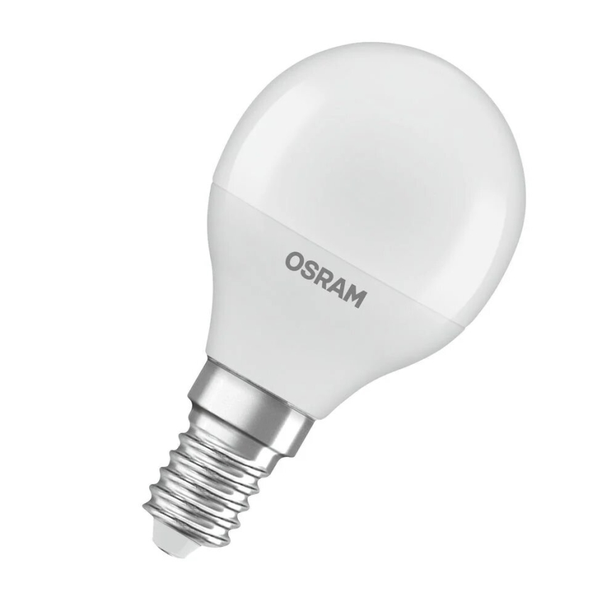 Ampoule LED P40 E14/4,9W/230V 4000K - Osram