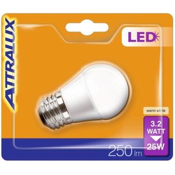 Ampoule LED P45 E27/3,2W/230V 2700K - Attralux