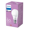 Ampoule LED Philips A60 E27/8W/230V 3000K