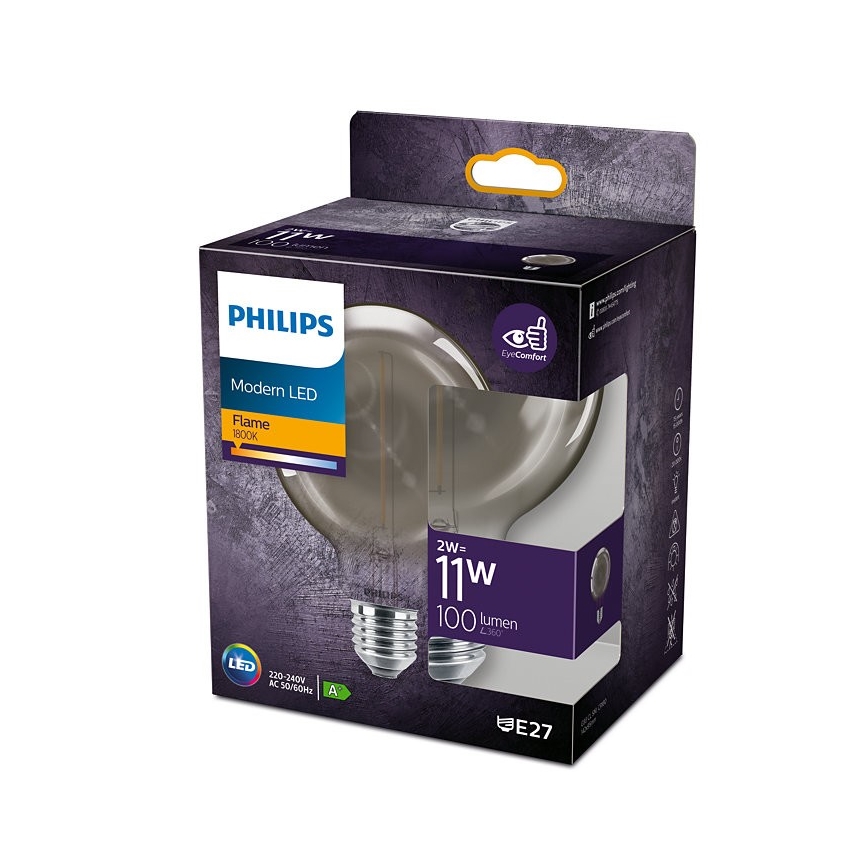 Ampoule LED Philips E27/2W/230V 1800K