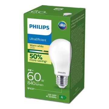 Ampoule LED Philips E27/4W/230V 2700K