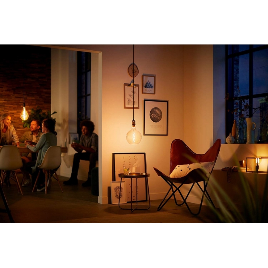 Ampoule LED Philips E27/5W/230V 2000K - VINTAGE