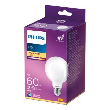 Ampoule LED Philips G93 E27/7W/230V 2700K
