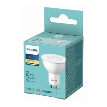 Ampoule LED Philips GU10/4,7W/230V 2700K