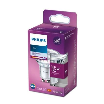 Ampoule LED Philips PAR16 GU10/3,5W/230V 4000K