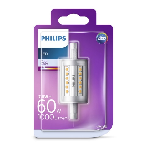 Ampoule LED Philips R7S/7.5W/230V 4000K 79 mm