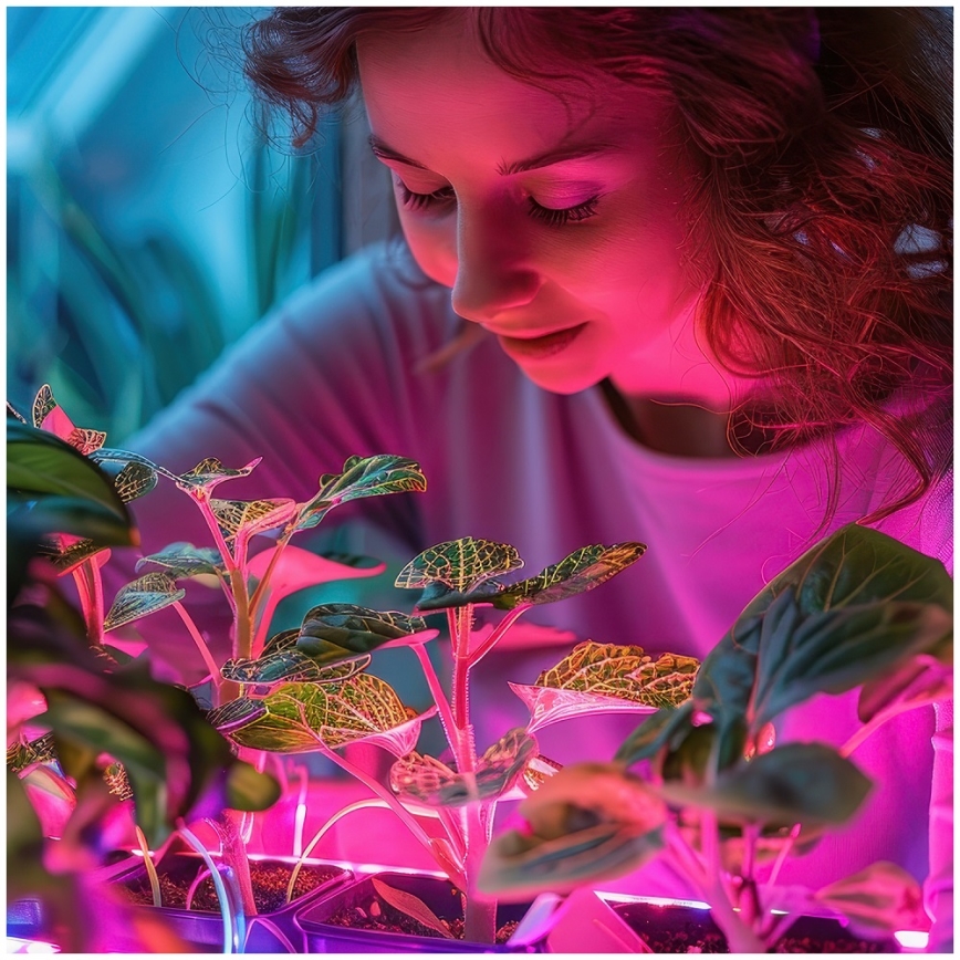 Ampoule LED pour la croissance des plantes VITABLOOM E27/40W/230V 1200K - Brilagi