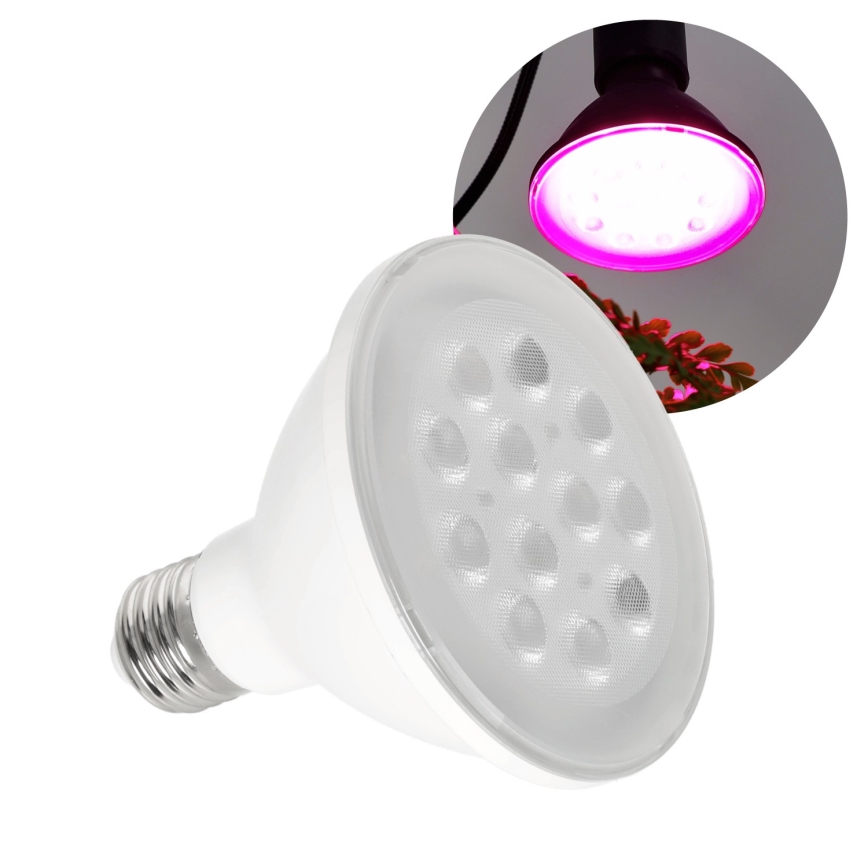 Ampoule LED pour la croissance des plantes VITABLOOM E27/9W/230V 1200K blanc - Brilagi