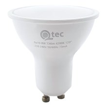 Ampoule LED Qtec GU10/8W/230V 4200K