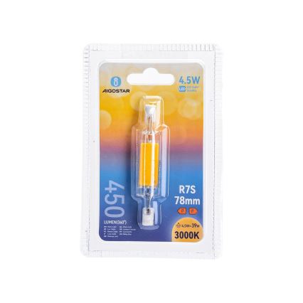 Ampoule LED R7s/4,5W/230V 3000K 78 mm - Aigostar