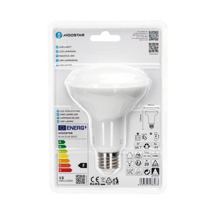 Ampoule LED R90 E27/15W/230V 3000K - Aigostar