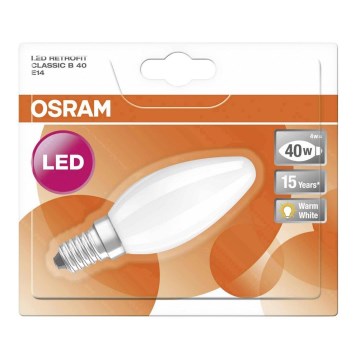 Ampoule LED RETROFIT B40 E14/4W/230V 2700K - Osram
