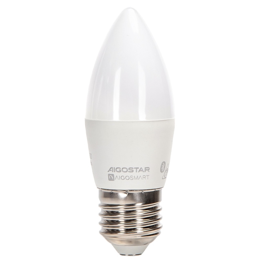 Ampoule à intensité variable LED RGBW C37 E27/4,9W/230V 2700-6500K - Aigostar