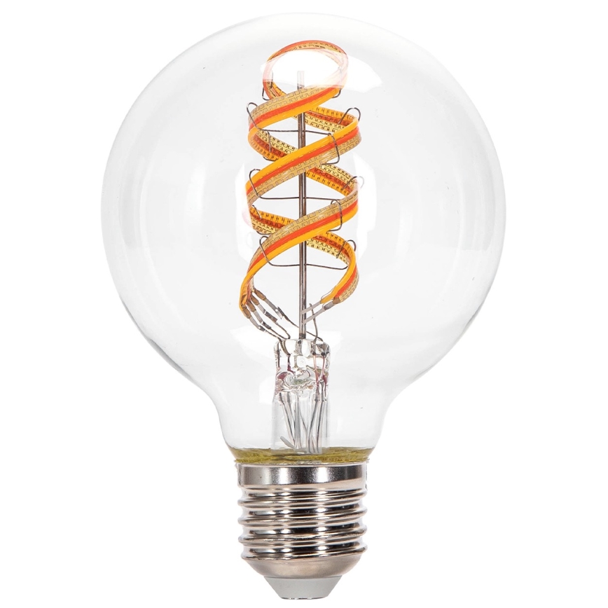 Ampoule à intensité variable LED RGBW FILAMENT MESH Smart G80 E27/4,9W/230V 2700K - Aigostar
