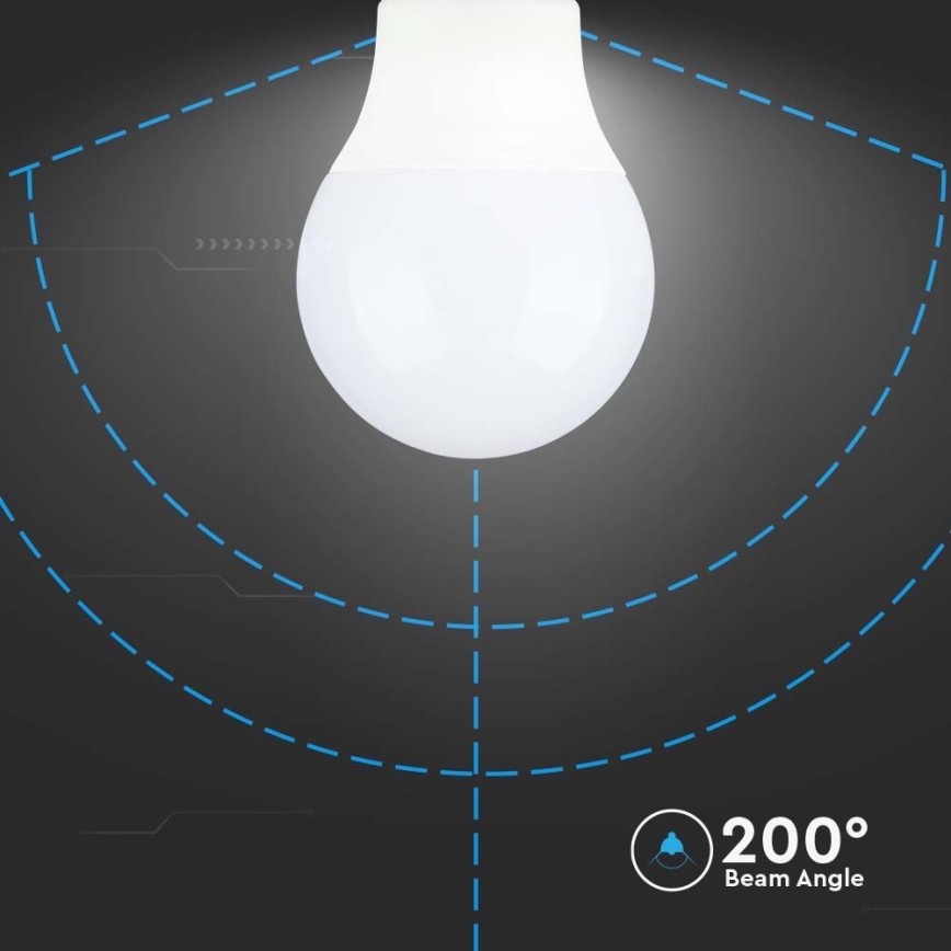 Ampoule LED SAMSUNG CHIP A60 E14/8,5W/230V 4000K