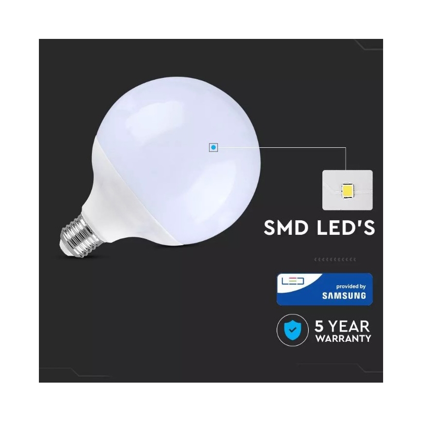 Ampoule LED SAMSUNG CHIP G120 E27/18W/230V 6400K