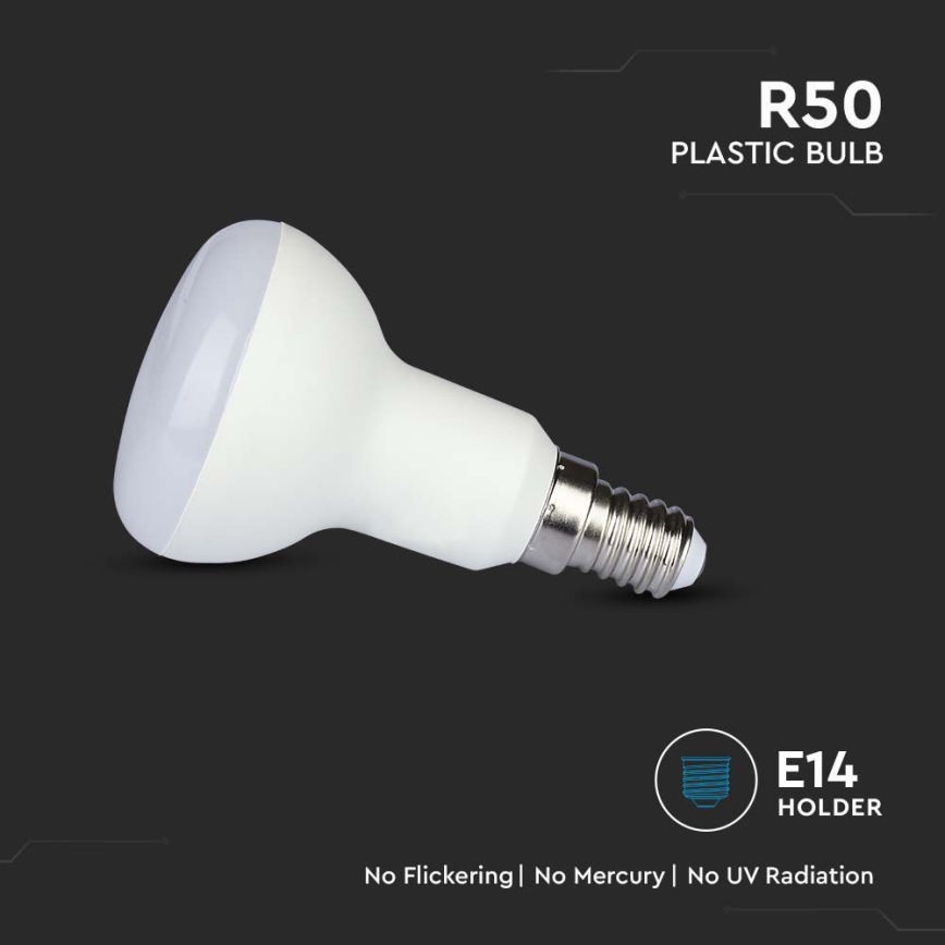 Ampoule LED SAMSUNG CHIP R50 E14/4,8W/230V 3000K